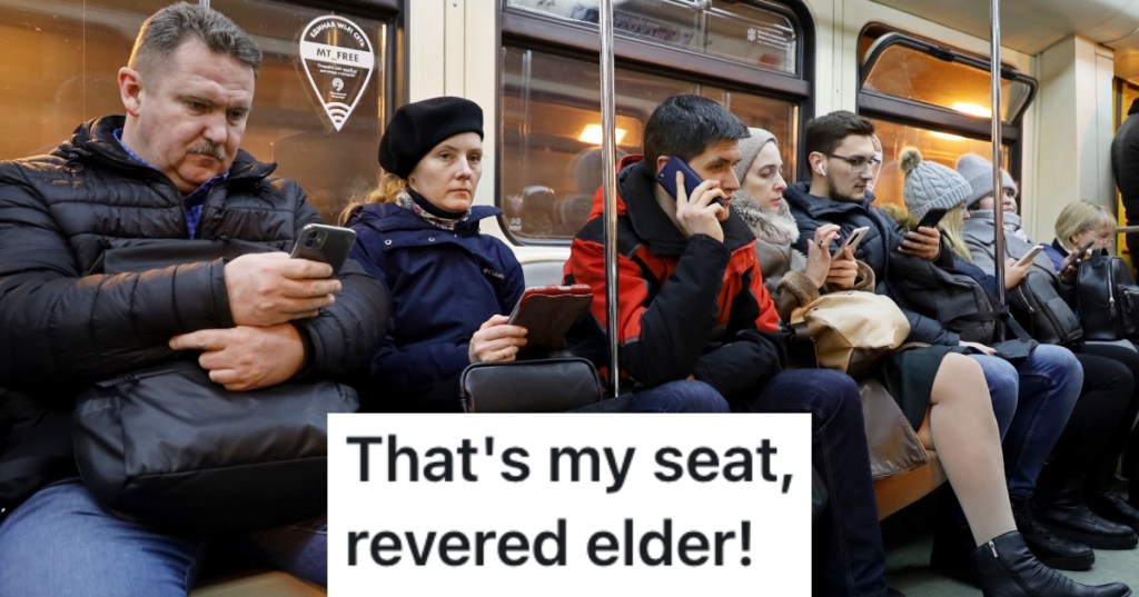 people sitting on a train